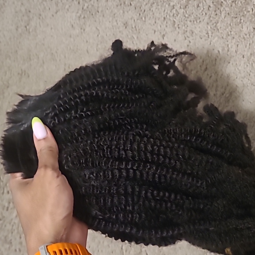 Kinky humanhair